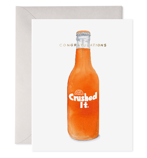 Crushed It Card with Envelope