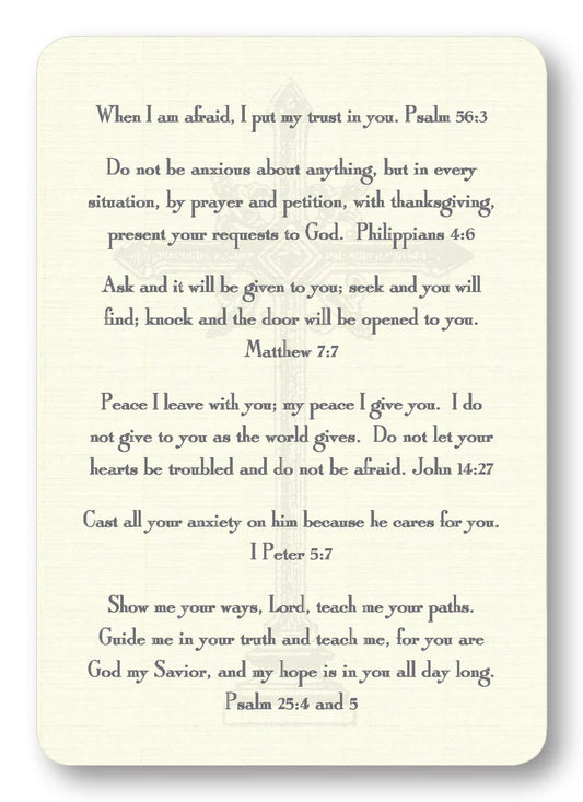 Verse Cards for Stress