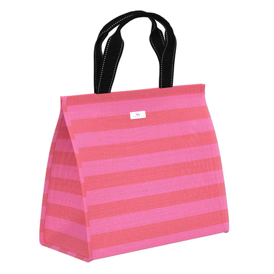 Cold Shoulder Cooler Tote - Bubble Gum and Watermelon
