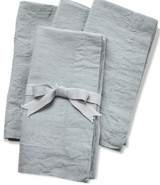 Threads Slub Napkin Set of 4 - Light Blue