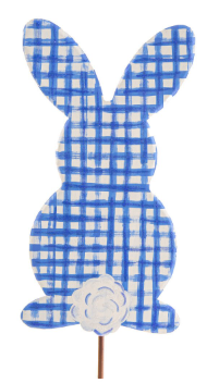 Blue Gingham Bunny