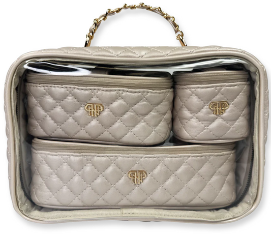 Trio Jet Setter - Pearl Quilted
