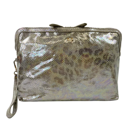 Litt Makeup Wristlet Case - Glimmer Leopard