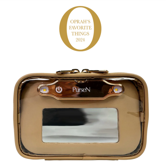 Litt Mini Mirror Case - Nude
