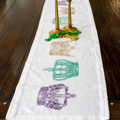 Elizabeth Crown Table Runner