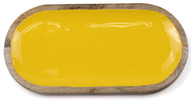 Hogan Serving Tray - Yellow