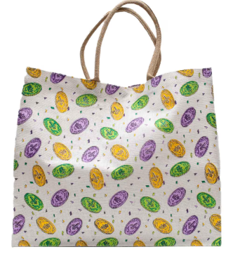 Mardi Gras Doubloon Tote