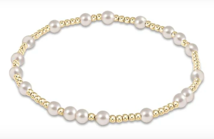 egirl Hope Unwritten Pearl 4mm Bracelet