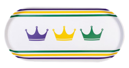 Victoria Crown Melamine Platter - Cylindrical