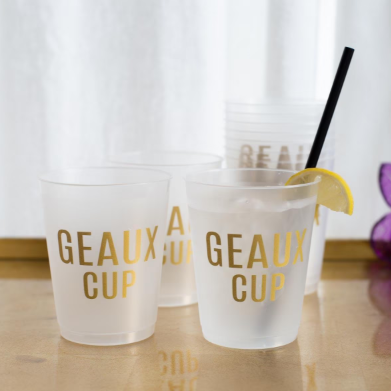 Geaux Cup Party Cups (Set of 10)