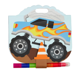 Sketchpad and Marker Set - Monster Truck