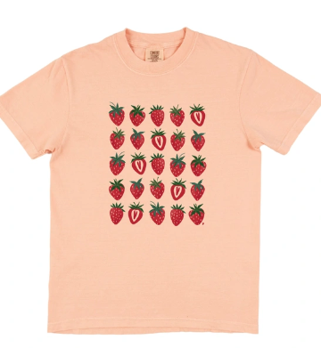 Comfort Color T-Shirt - Strawberry