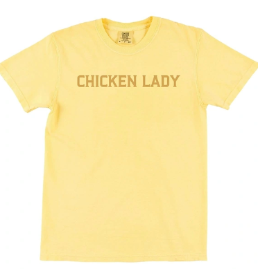 Comfort Color T-Shirt - Chicken Lady