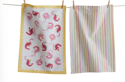 Shrimp Cocktail Dishtowel Set