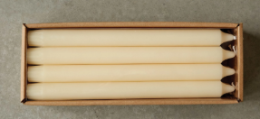10" Unscented Taper Candles