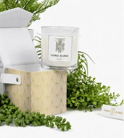 Bougie Gift Box and Candle Set - Blonde