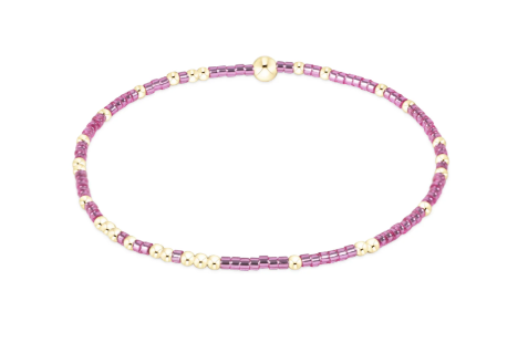 egirl Hope Unwritten Bracelet - Pink Metallic