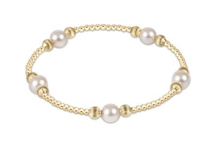Purpose Pearl 6mm Bead Bracelet - Dignity