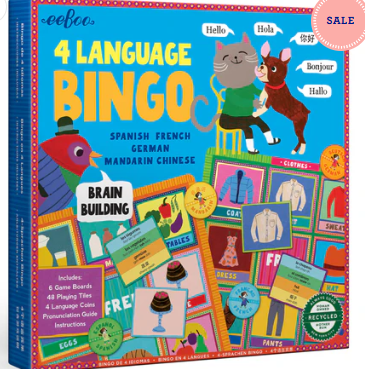 4 Language Bingo