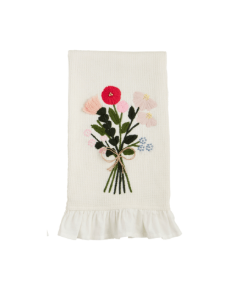 Bouquet Waffle Weave Towel