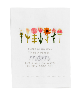 Perfect Mom Embroidered Towel