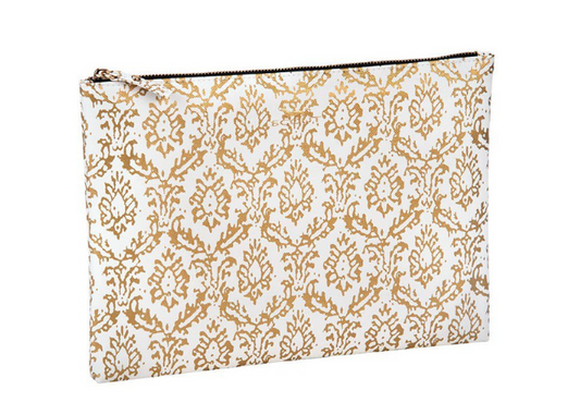 Golden Girl French Kiss Wink Zip Pouch