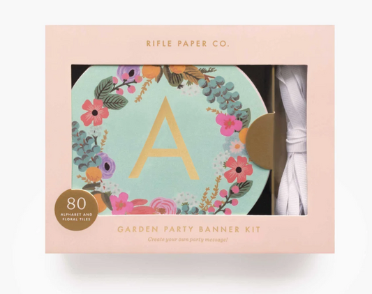 Garden Party Banner Kit