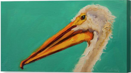 Wood Wall Decor W/ Pelican