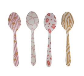 Enameled Stainless Steel Spoons