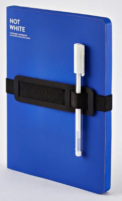 Colored Page Notebook - Blue