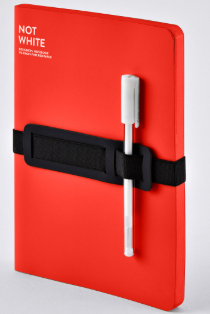 Colored-Page Notebook - Red