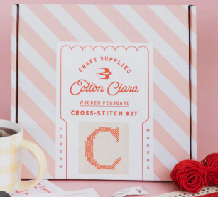 Letter C Cross Stitch Kit