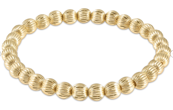 Dignity Gold 6mm Bracelet