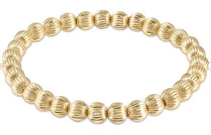Dignity Gold 6mm Bracelet