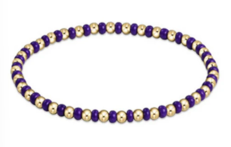 Gameday Hope Grateful Bracelet - Deep Purple