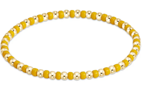 Gameday Hope Grateful Bracelet - Golden Yellow