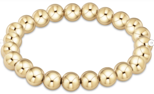Extends Classic Gold 8mm Bracelet