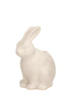 Figural Animal Bud Vase - White Bunny