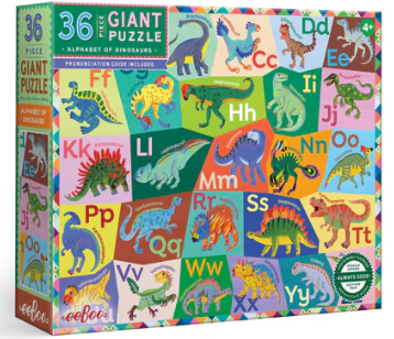 Alphabet of Dinosaurs 36 Piece Giant Puzzle