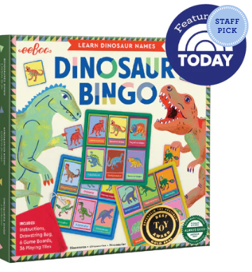 Dinosaur Bingo Game
