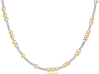 Choker Beaded - Hope Unwritten Mixed Metal 4mm