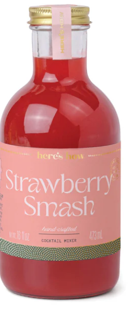 Crafted Cocktail Mixer - Strawberry Smash