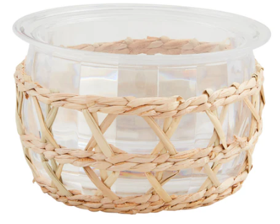 Woven Acrylic Chiller Bowl Set
