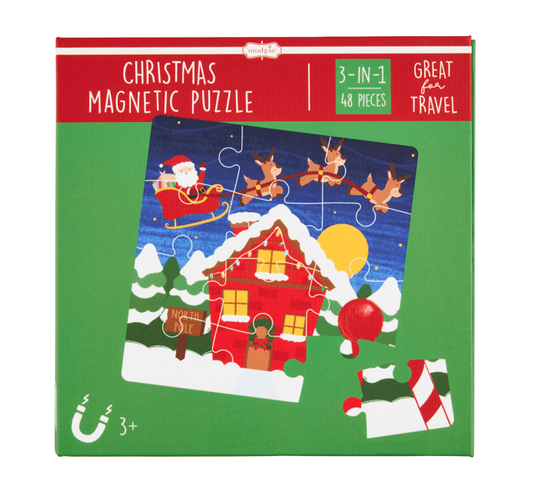 Christmas Magnetic Puzzle - Green