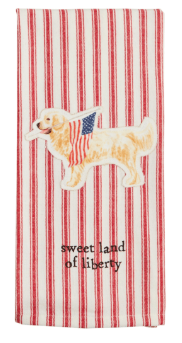 Dog Americana Towel