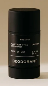 Men's Deodorant - Leather