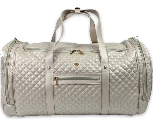 Signature VIP Duffel Bag - Pearl Quilted