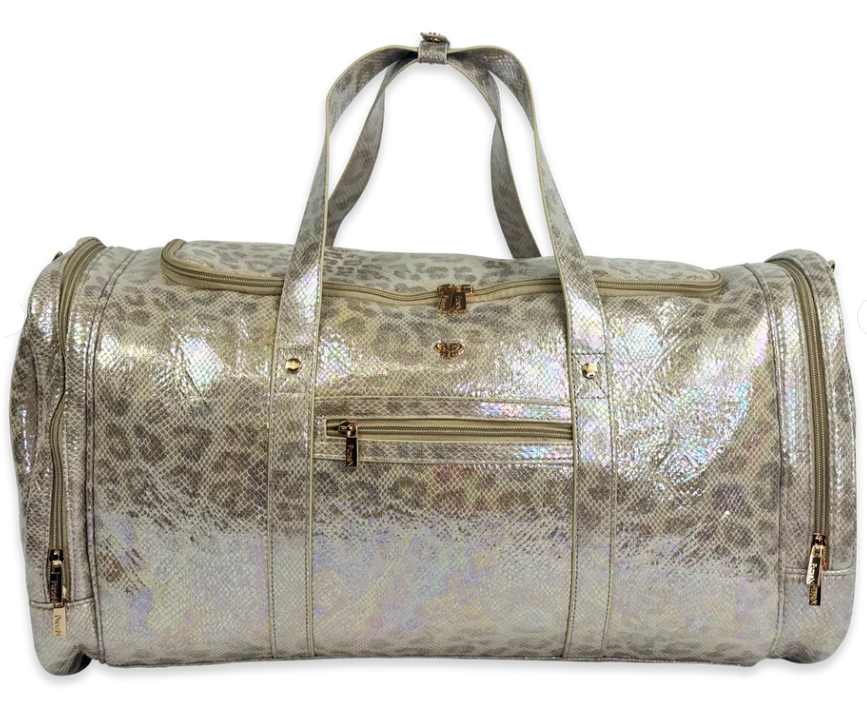 Signature VIP Duffel Bag - Glimmer Leopard