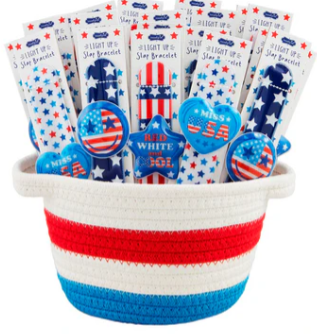 Patriotic Light Up Slap Bracelet