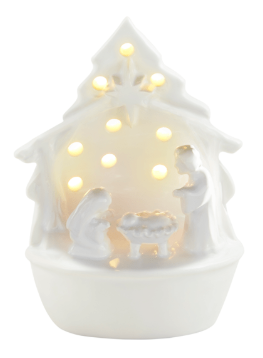 Nativity Light-Up Sitter